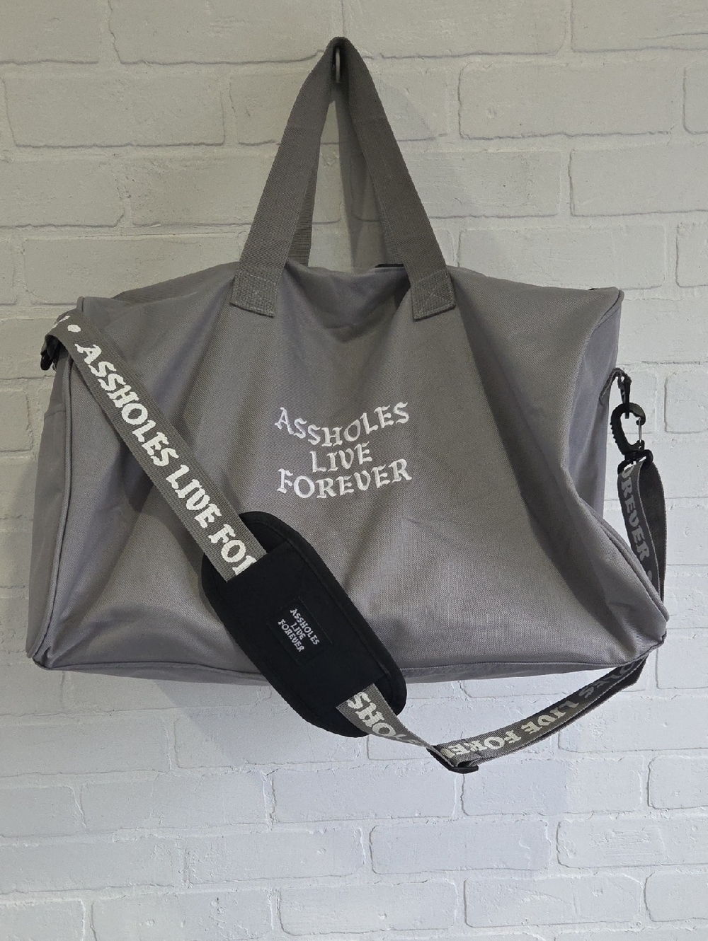 A$$holes Live Fprever Duffel